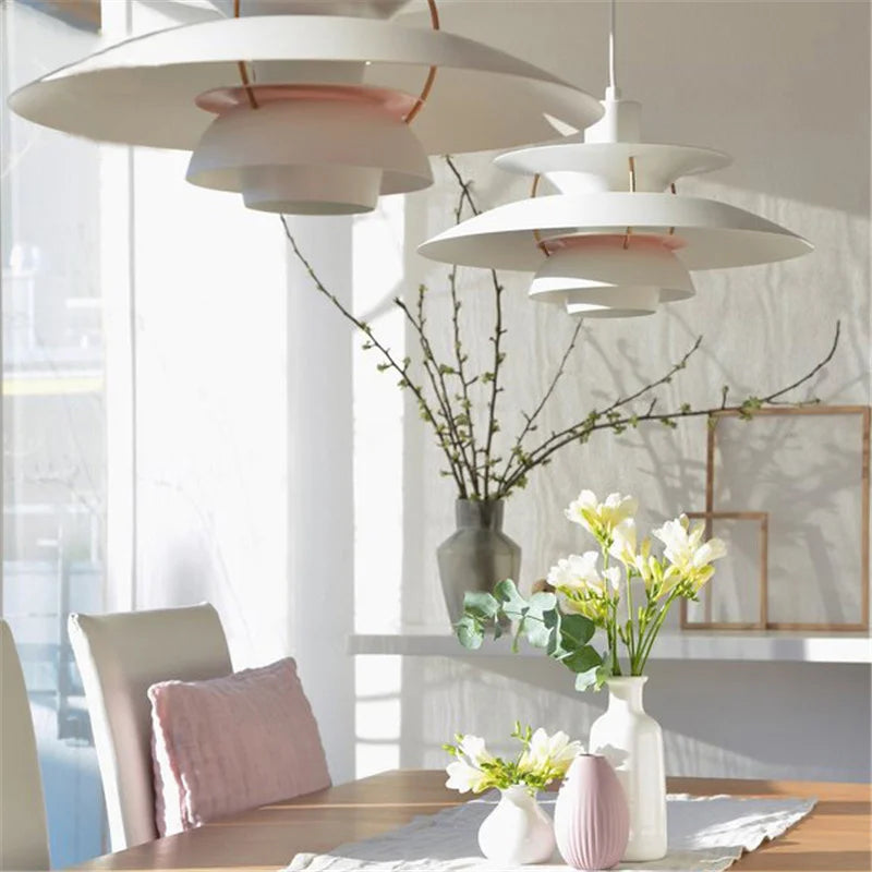 FJORD Apollo Pendant Lamp, Pure White