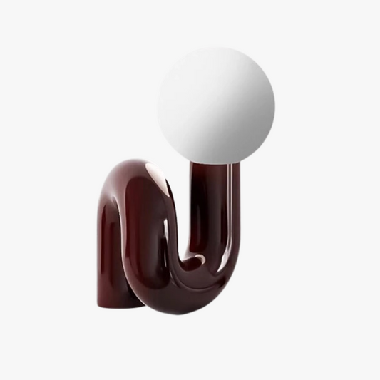 MIKA Cirkus Table Lamp, Burgundy